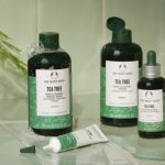 The Body Shop’s Tea Tree Range Set includes Facial Wash, Toner, and Tea Tree Oil