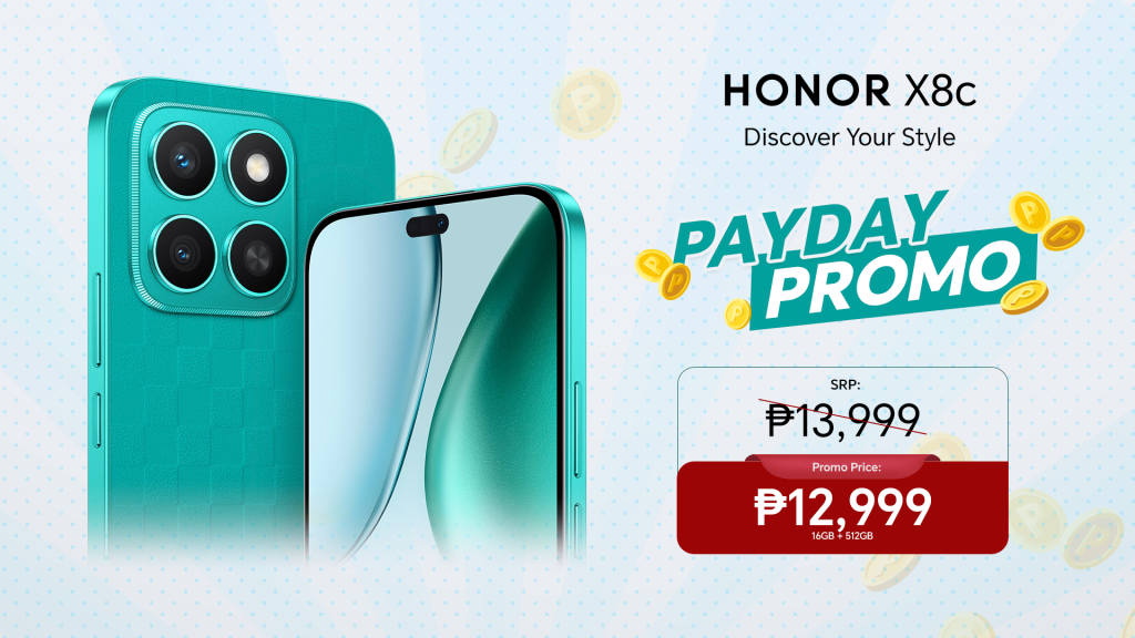 Main KV - HONOR X8c Gets 1,000-peso Price Drop, Now at Php 12,999 Only!