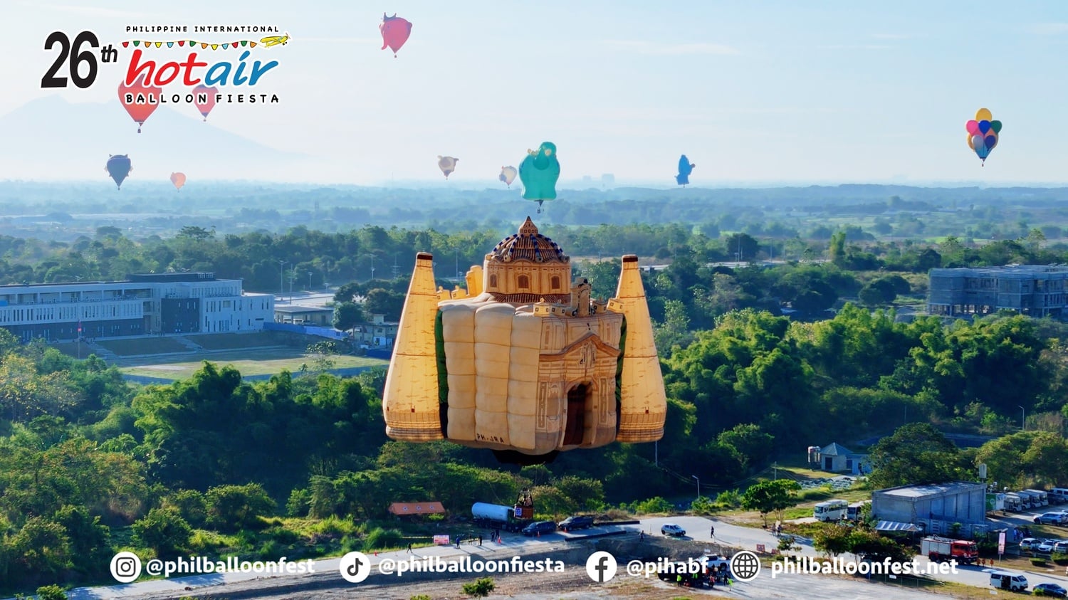 Love is in the Air: The Legendary Hot Air Balloon Fiesta Returns to New Clark City on February 13–15, 2026!