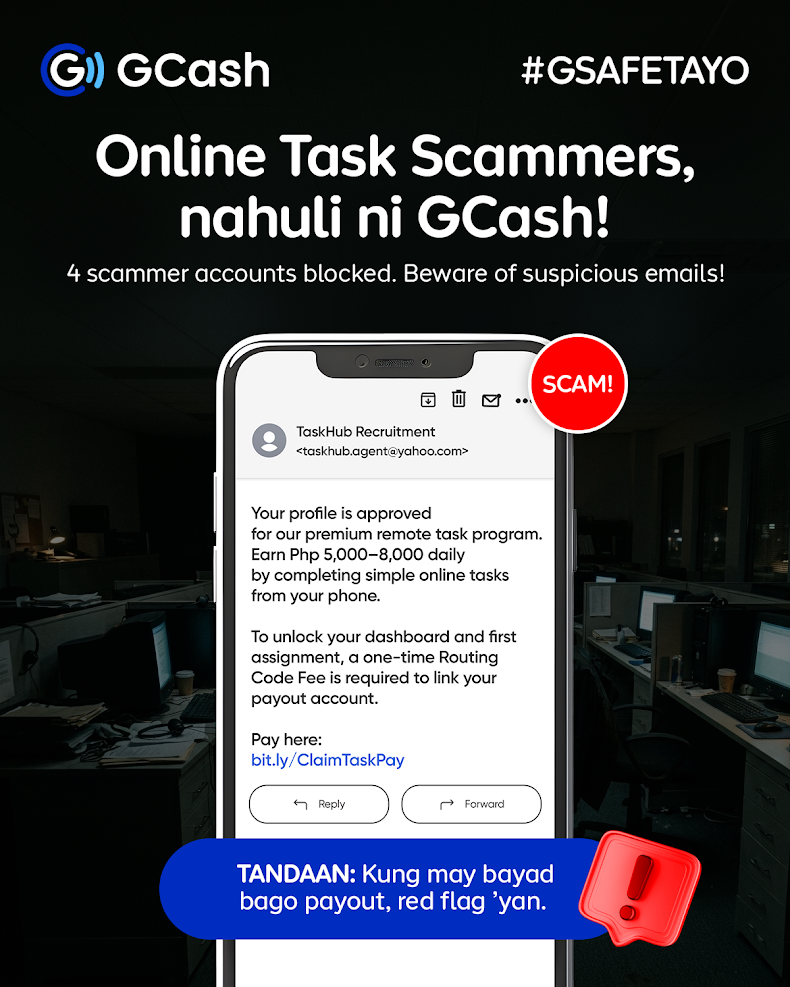 GCash Cracks Down on Online Task Scammers, Intensifies Anti-Fraud Campaign